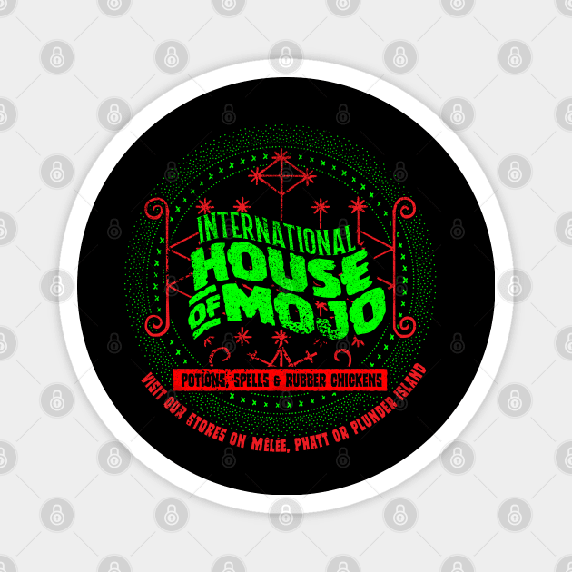 International House of Mojo Magnet by Geekeria Deluxe